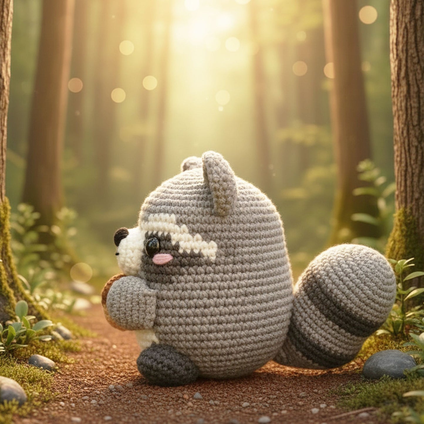 Bandit the Raccoon Crochet Pattern
