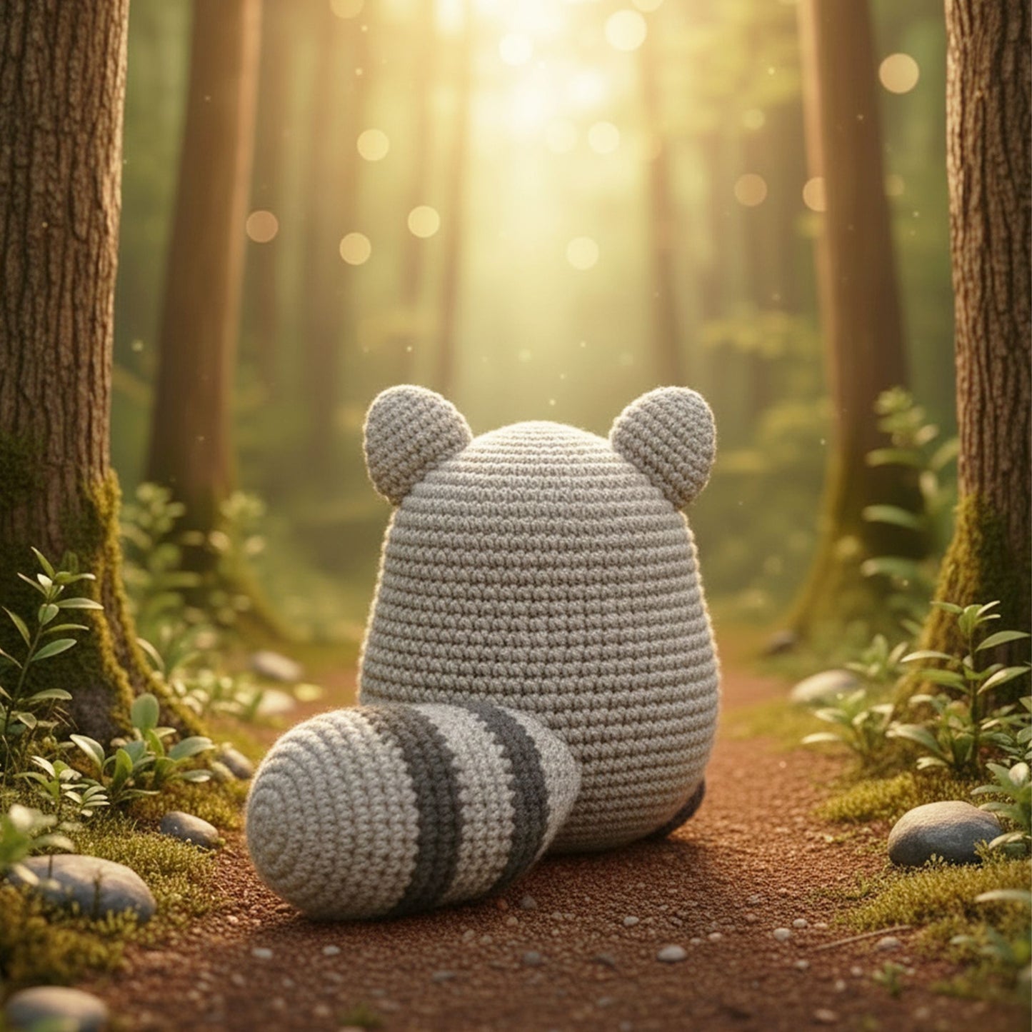 Bandit the Raccoon Crochet Pattern