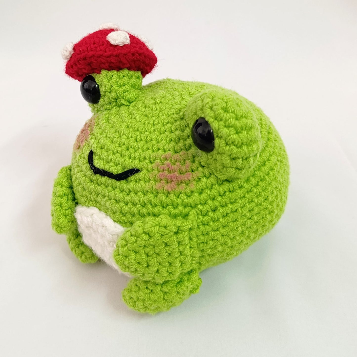 Mossy the Frog Crochet Pattern