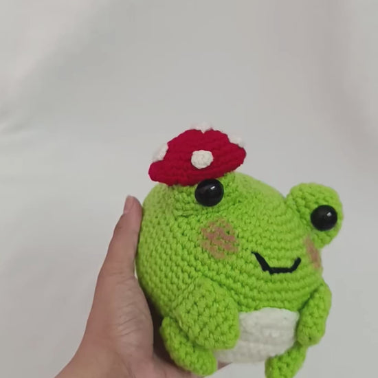 Frog easy crochet pattern